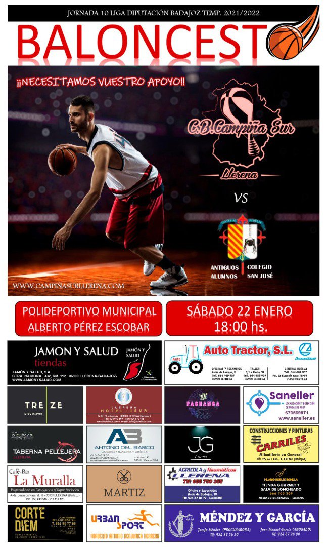 Agenda fin de semana C.B. Campiña Sur de Llerena 