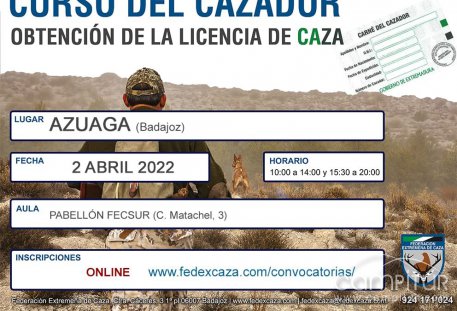 Curso de Cazador en Azuaga 