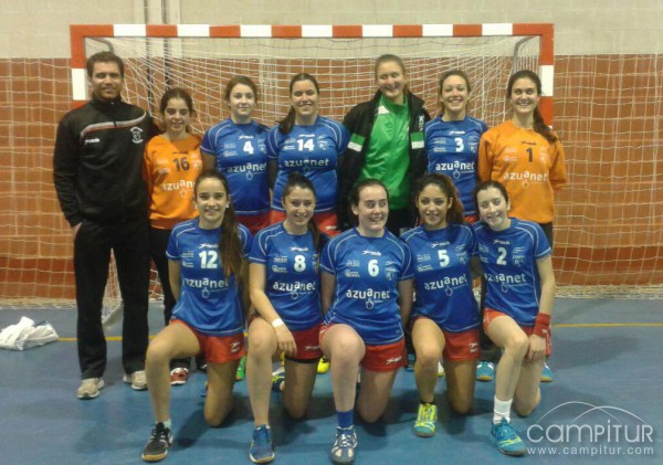 Los equipos cadete y juvenil de balonmano de Granja, campeones de Liga Regular.