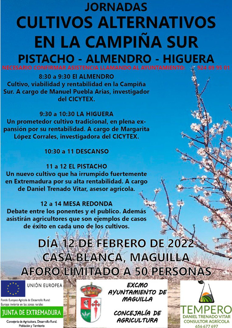 Jornadas Cultivos Alternativos en la Campiña Sur en Maguilla