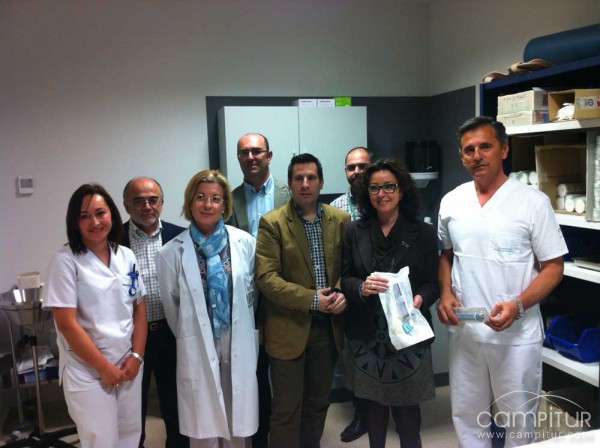 El Hospital Valle del Guadiato implanta un dispositivo para el control del dolor postoperatorio.