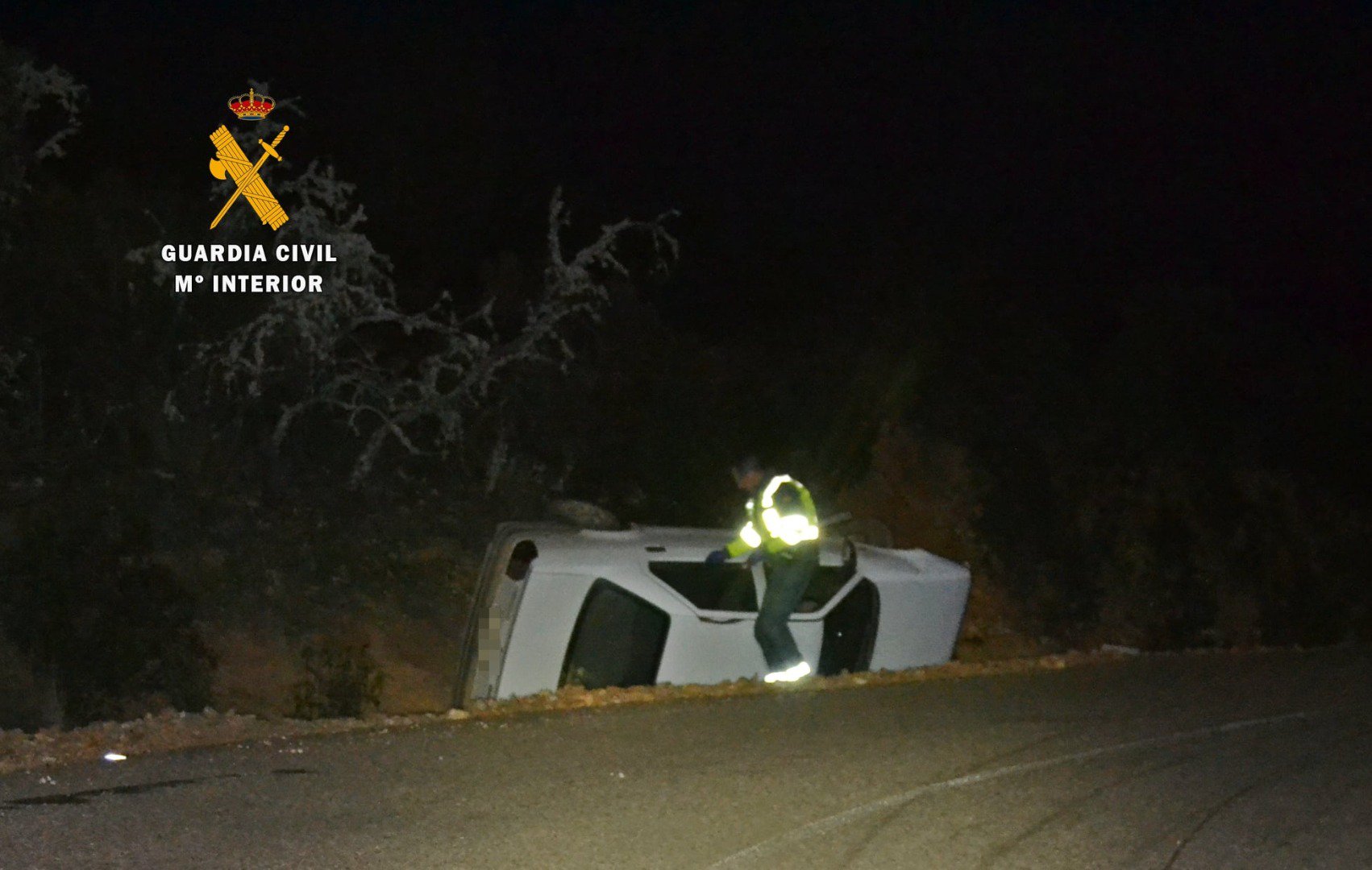 Detenido un vecino de Los Blázquez tras un accidente de circulación 