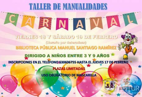 Taller de Manualidades en Granja de Torrehermosa 