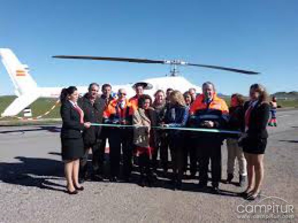 Nuevo helipuerto en Fuente Obejuna para los helicópteros del 061