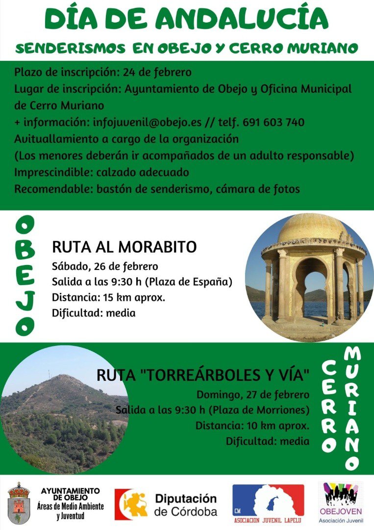 Día de Andalucía en Obejo y Cerro Muriano 