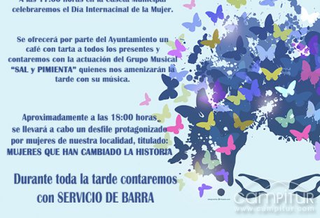 Día Internacional de la Mujer en Granja de Torrehermosa 