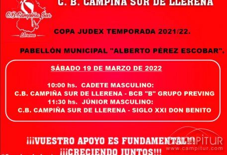 Agenda fin de semana C.B. Campiña Sur de Llerena 