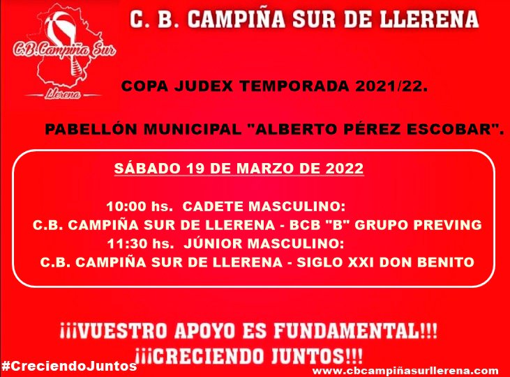 Agenda fin de semana C.B. Campiña Sur de Llerena 