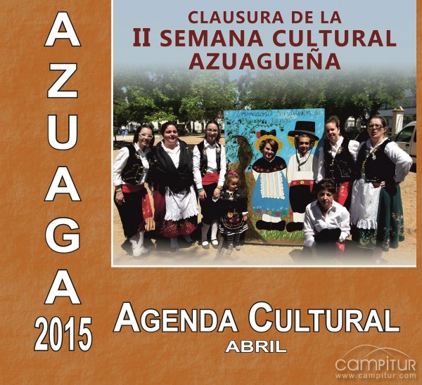 Agenda Cultural para el mes de Abril en Azuaga