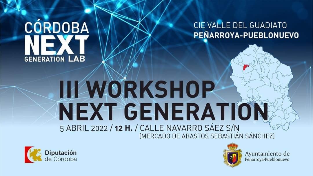 III Workshop Córdoba Next Generation Lab en Peñarroya-Pueblonuevo 