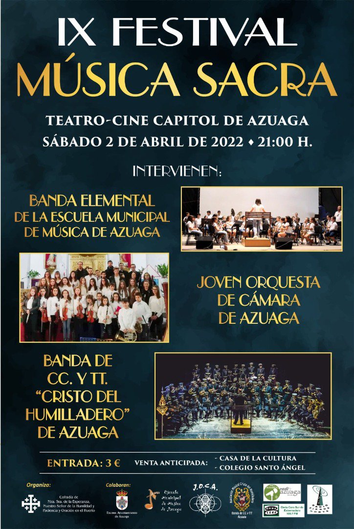 IX Festival de Música Sacra en Azuaga 