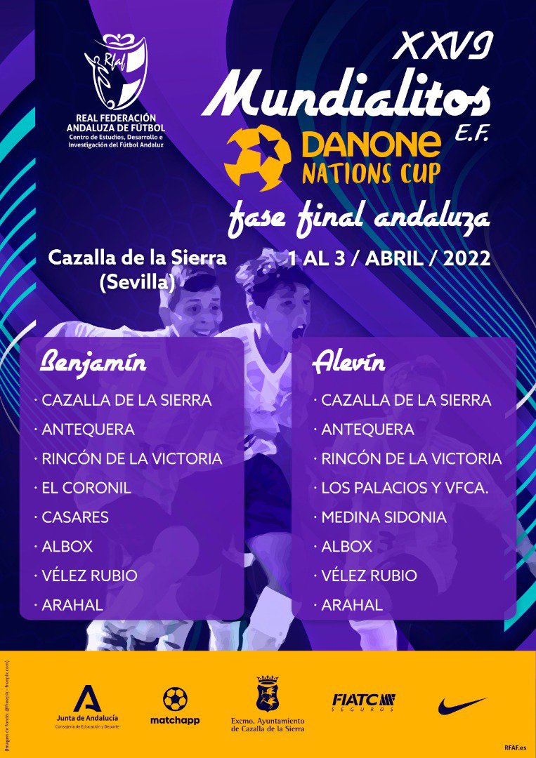 XXVI Mundialito de Escuelas Municipales en Cazalla de la Sierra 