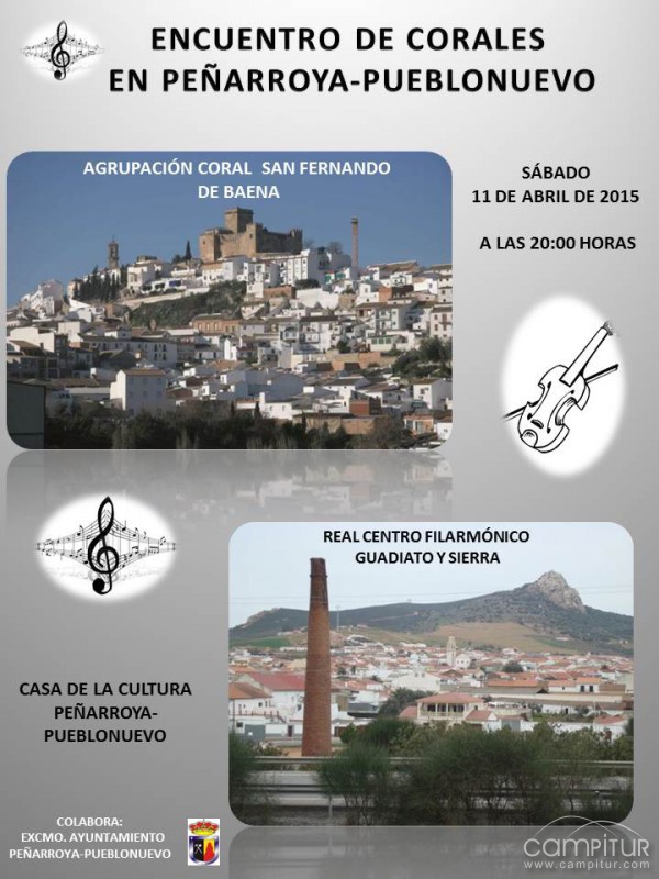Encuentro de Corales en Peñarroya-Pueblonuevo