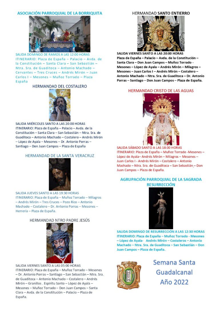 Semana Santa Guadalcanal 2022