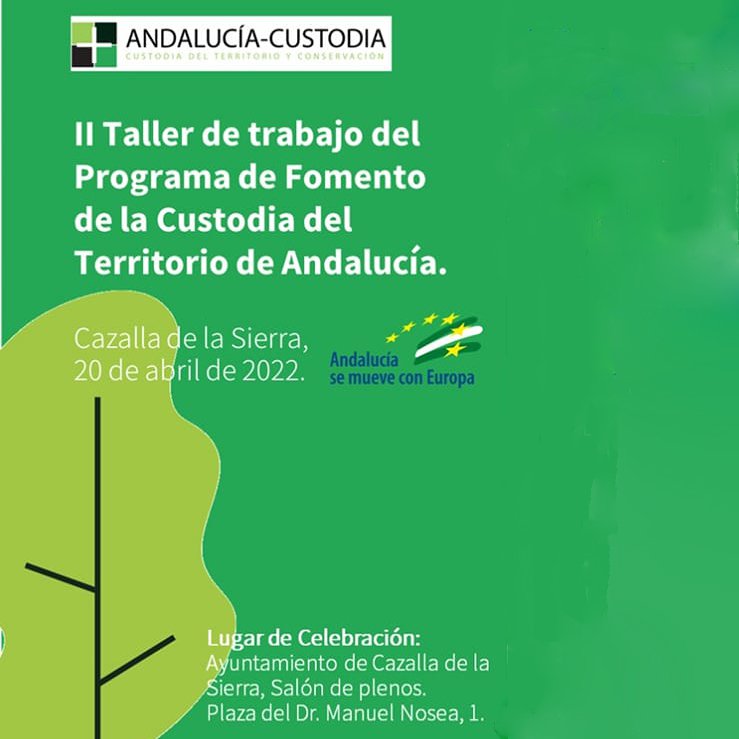 II Taller de Trabajo del Programa de Fomento de la Custodia del Territorio de Andalucía 