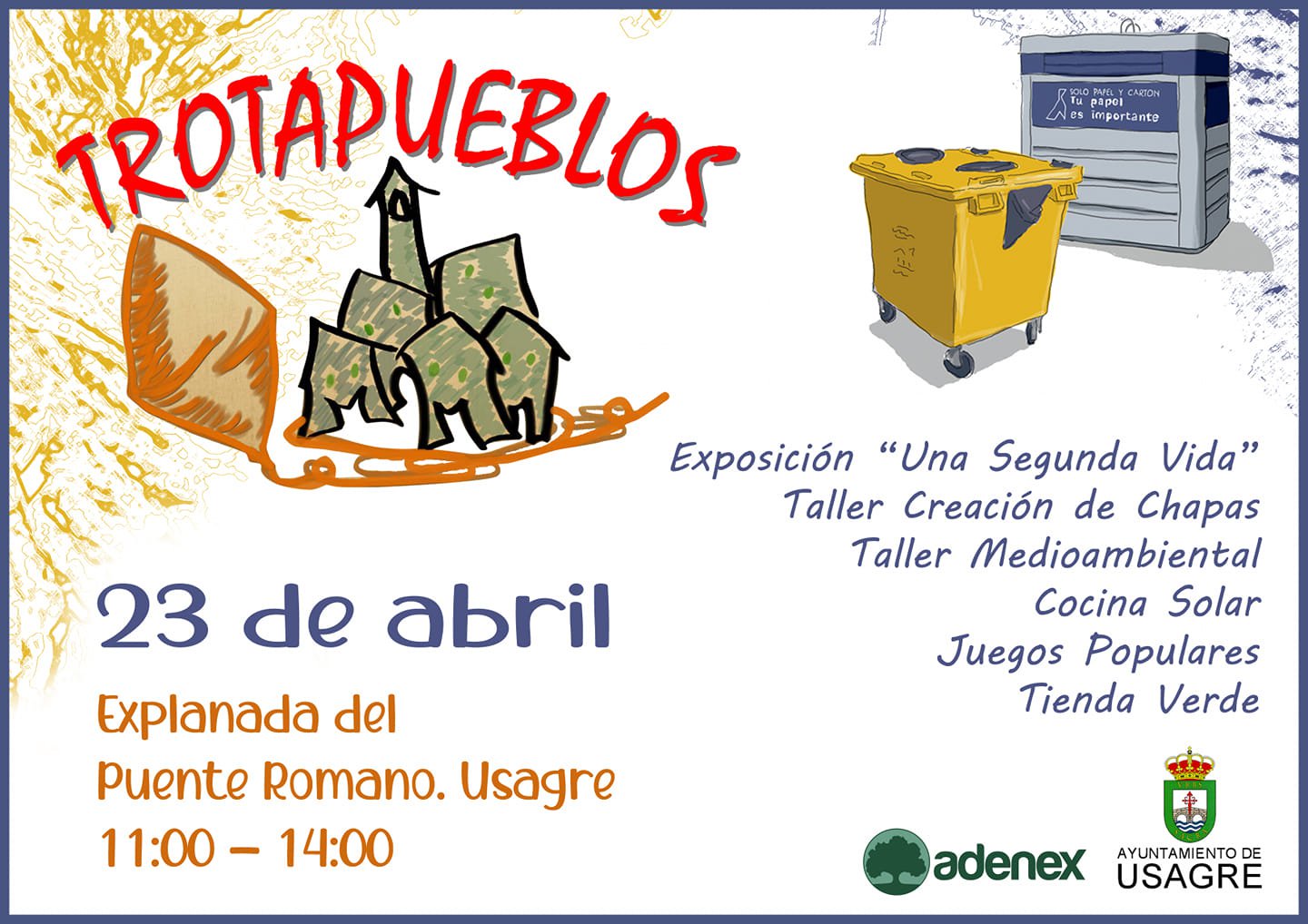 Trotapueblos en Usagre 