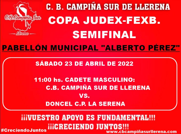 Agenda fin de semana C.B. Campiña Sur Llerena 