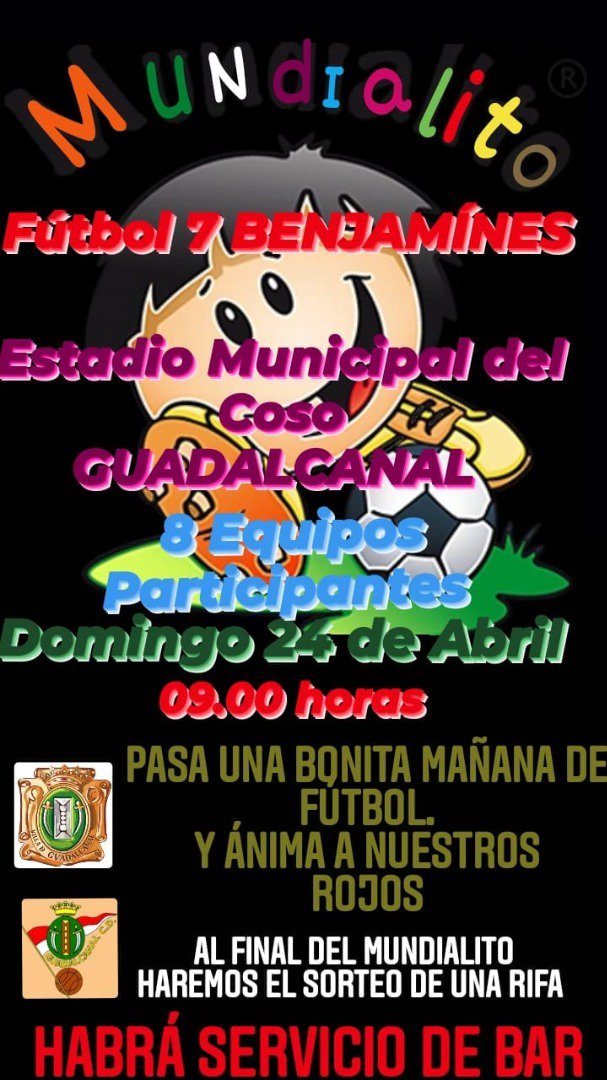 Mundialito en Guadalcanal 