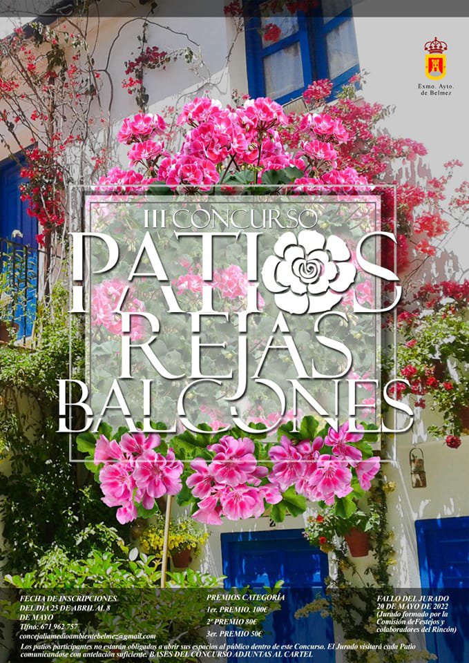 III Concurso Patios, Rejas y Balcones en Belmez 