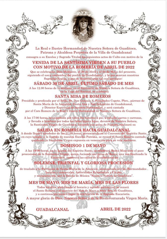 Romería de Ntra. Sra. de Guaditoca en Guadalcanal 