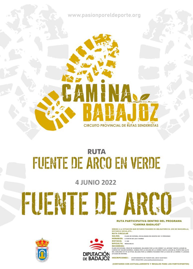 Camina Badajoz llega a Fuente del Arco 