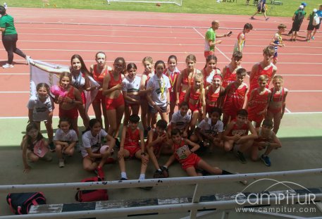 La Asociación de Atletismo Campiña Sur consigue multitud de medallas 