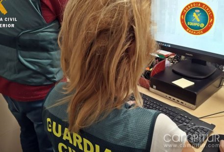 La Guardia Civil investiga la ciberestafa sufrida por un vecino de Azuaga