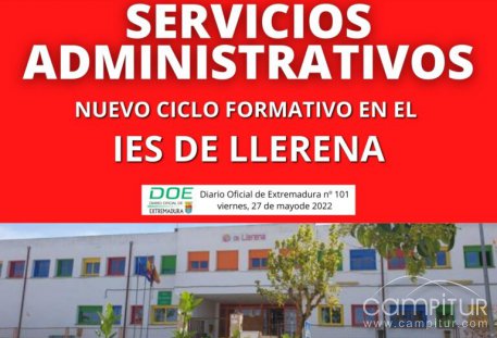 Nuevo ciclo formativo para el IES de Llerena 