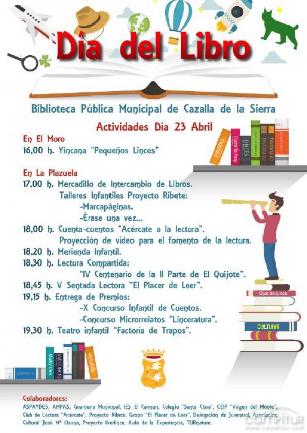 Día del libro en Cazalla de la Sierra