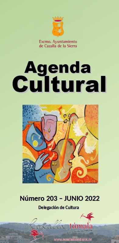 Agenda Cultura para el mes de junio de Cazalla de la Sierra