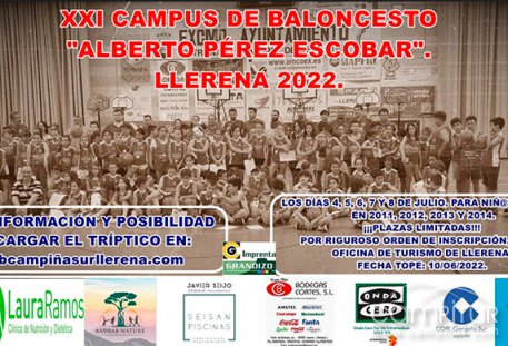 XXI Campus de Baloncesto “Alberto Pérez Escobar”