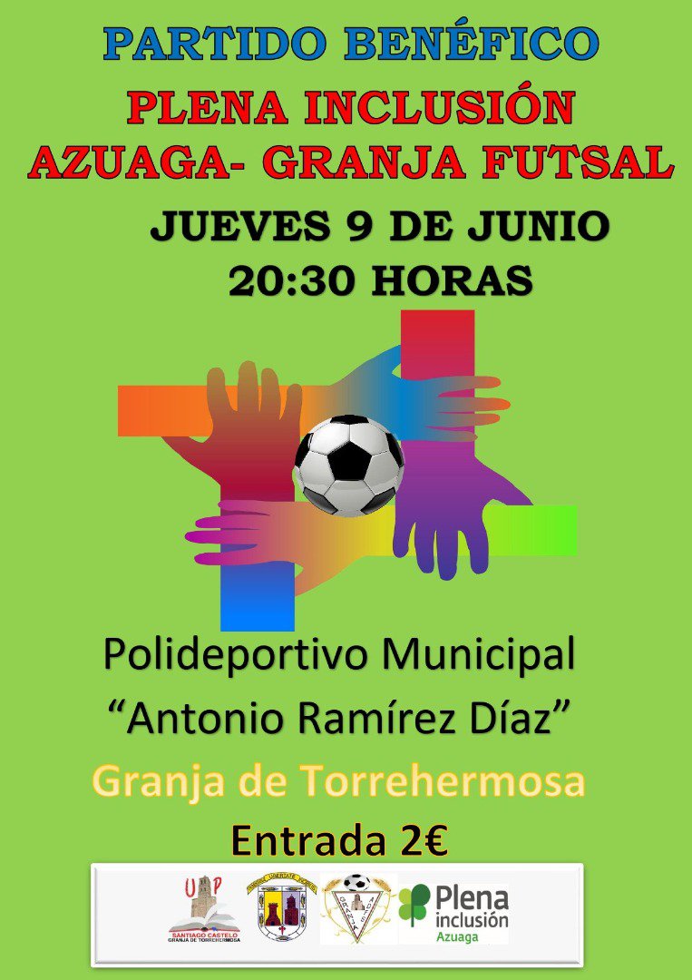 Partido Plena Inclusión Azuaga- Granja Futsal