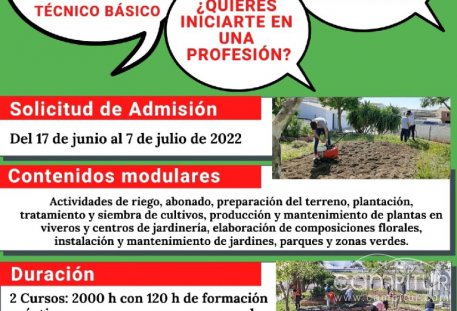Ciclo Formativo de Agro-Jardinería en el IESO “Cuatro Villas” de Berlanga 