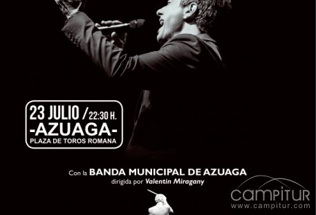 La Banda de Música de Azuaga acompañará a Juan Valderrama en Sinfónico 