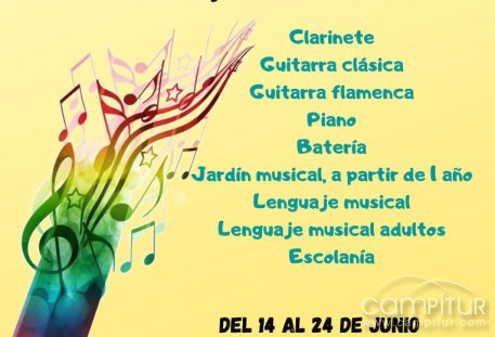 Abierto el plazo de preinscripción para el Aula de Música de Granja de Torrehermosa 