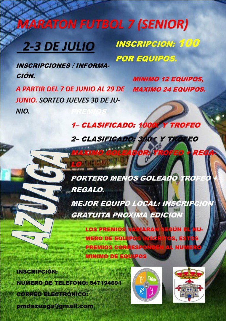Maratón Fútbol 7 (Sénior) en Azuaga 