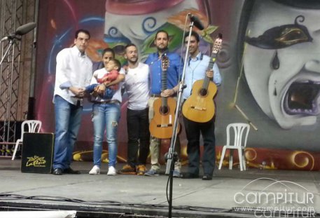 Rubén Corvillo, premio a la mejor guitarra en los premio el Puntazo