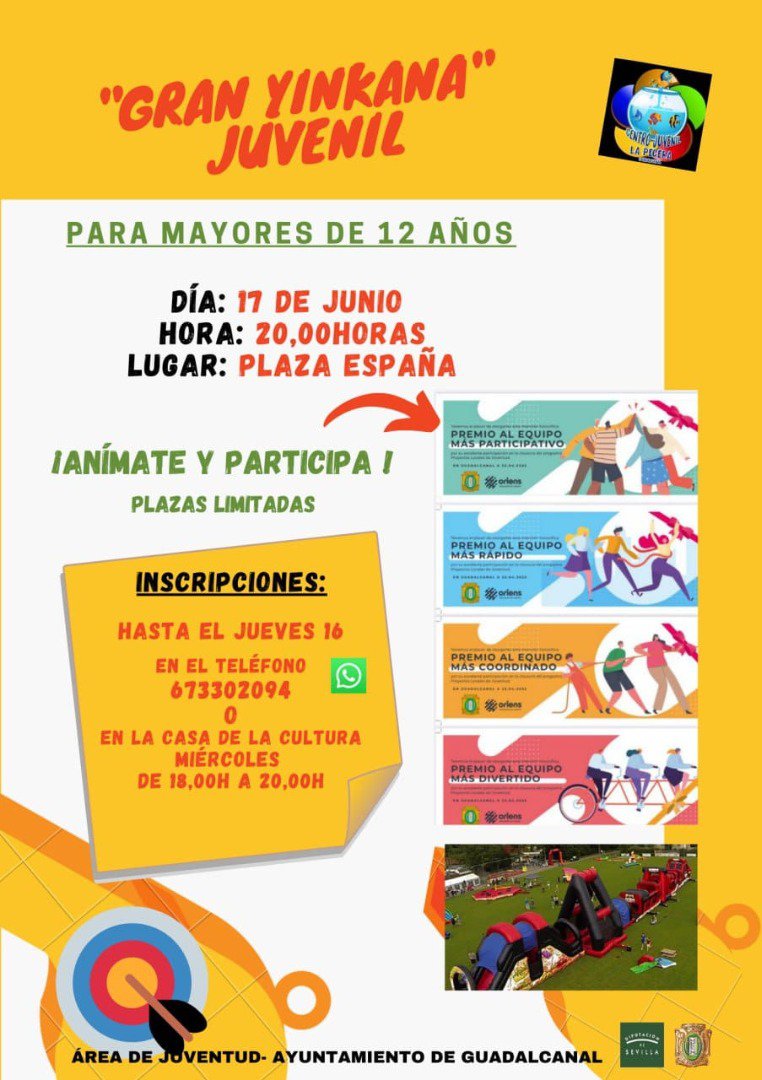 Gran Yinkana Juvenil en Guadalcanal 