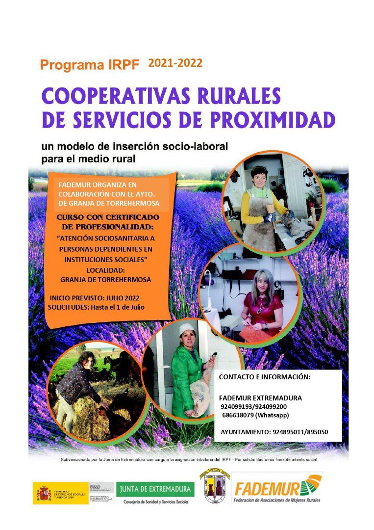 Curso Gratuito de Atención Sociosanitaria a Personas Dependientes en Instituciones Sociales 
