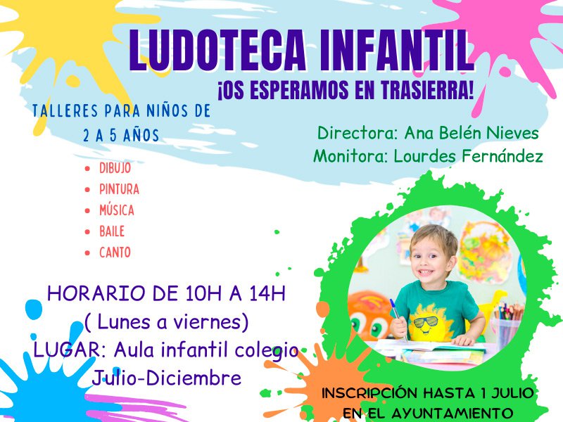 Ludoteca Infantil en Trasierra 