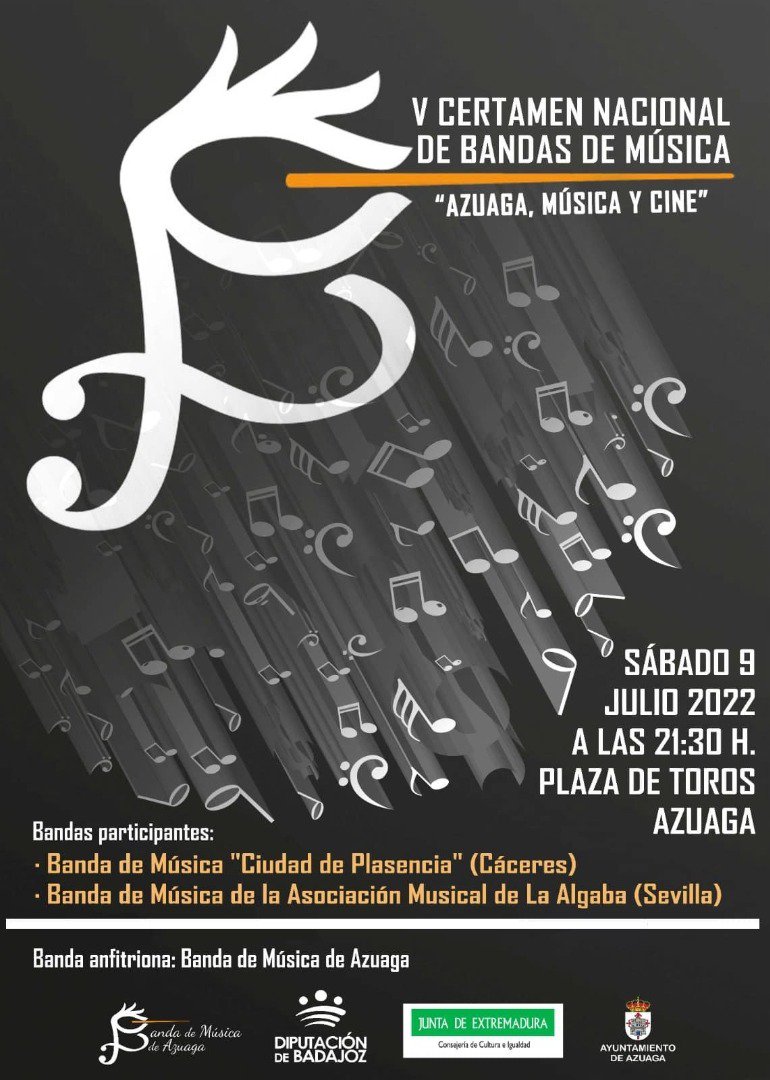V Certamen Nacional de Bandas de Música “Azuaga, Música y Cine”