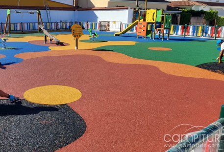 El Parque Carbonífera de Peñarroya-Pueblonuevo estrena zona de juegos 