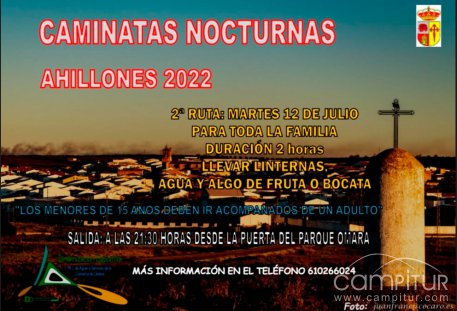 Caminatas Nocturnas Ahillones 2022 