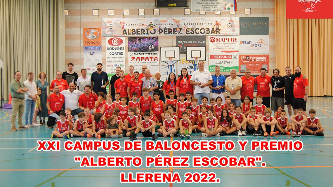 Clausurado el XXI Campus de Baloncesto “Alberto Pérez Escobar”
