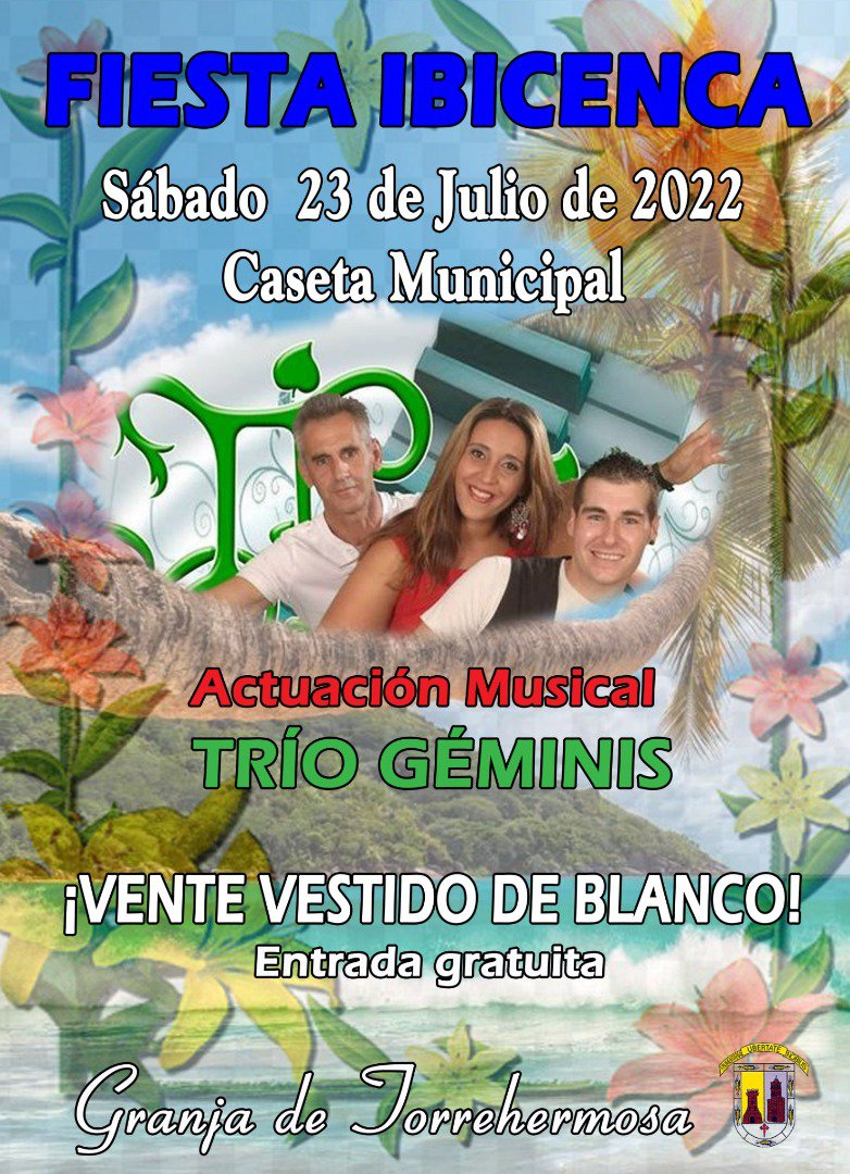 Fiesta Ibicenca en Granja de Torrehermosa 
