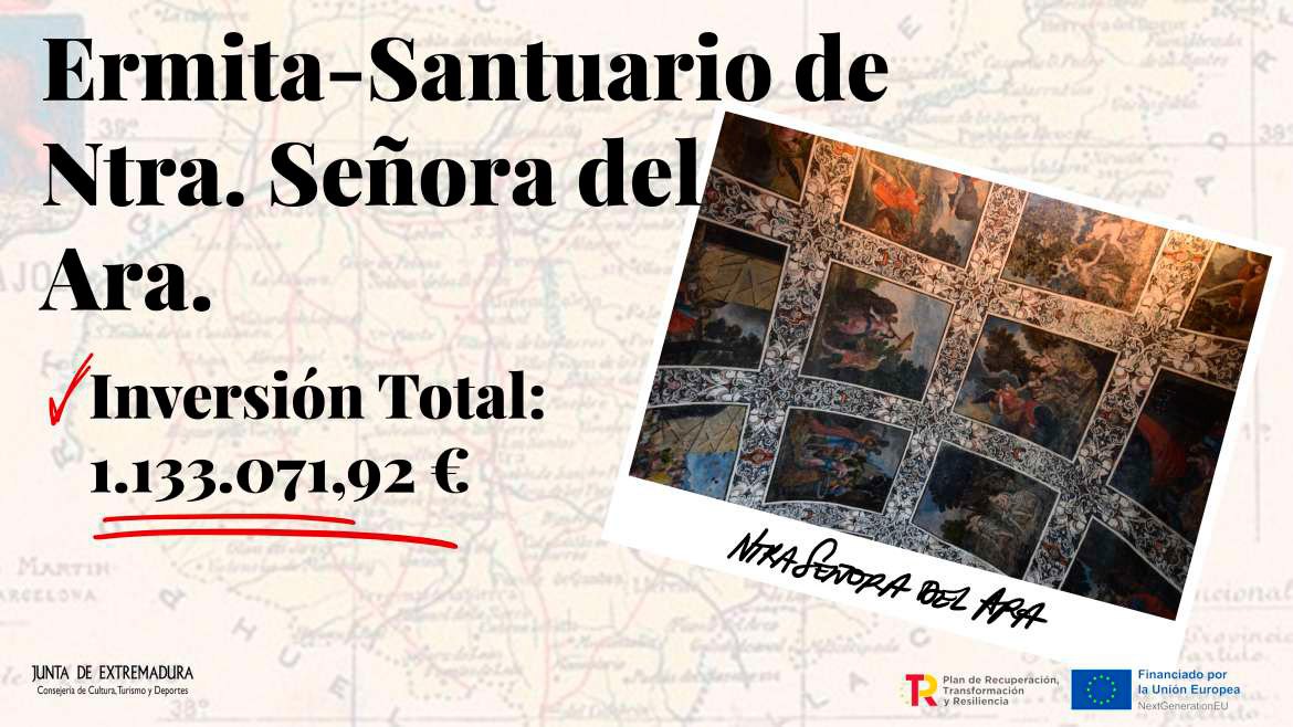 La Ermita Ntra. Sra. del Ara será rehabilitada y restaurada 