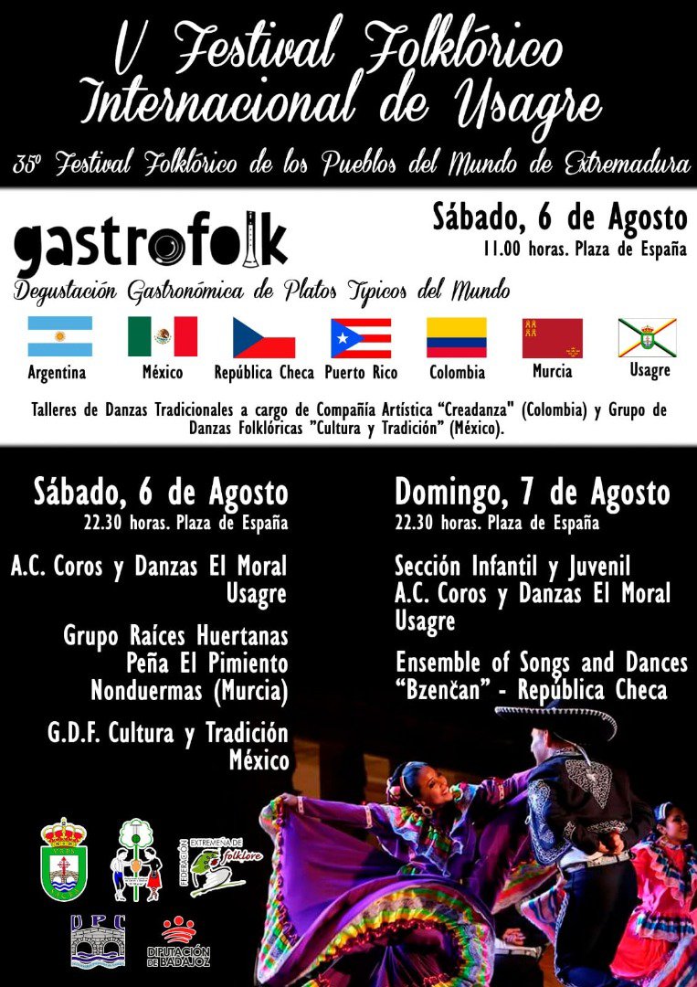V Festival Folklórico Internacional de Usagre 