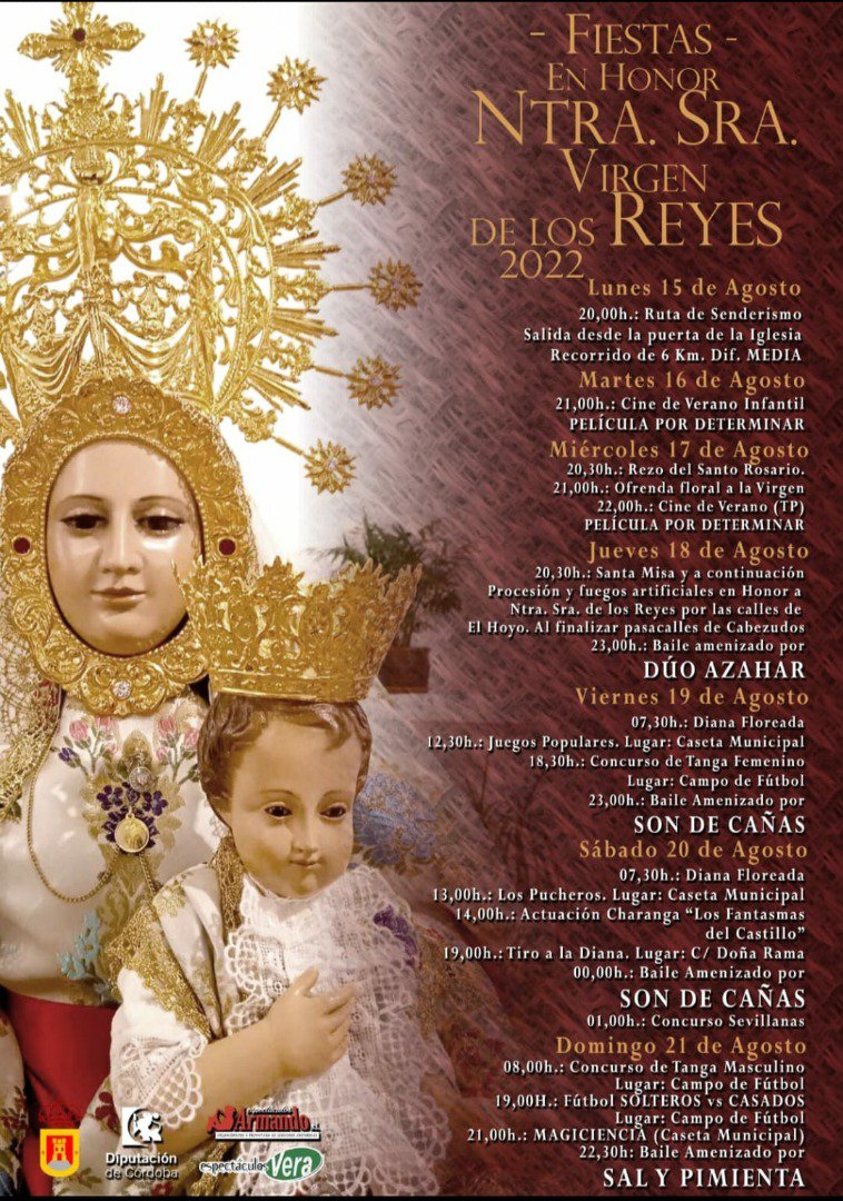 Fiesta en Honor a Ntra. Sra. Virgen de los Reyes 2022 en El Hoyo