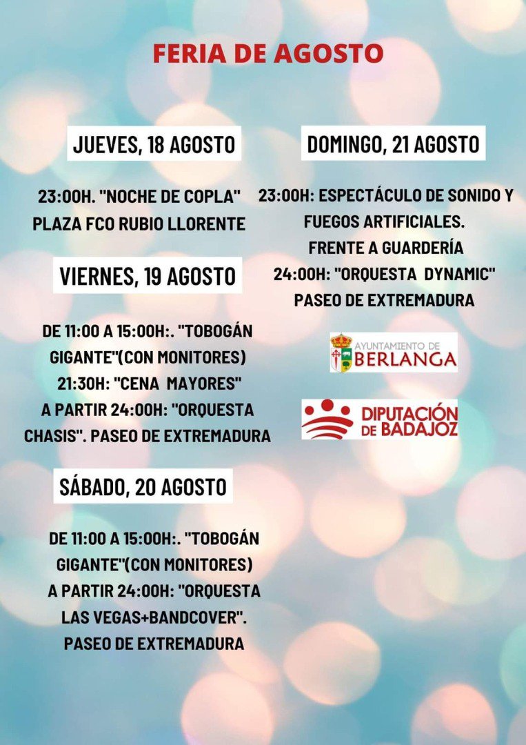 Feria de agosto de Berlanga 
