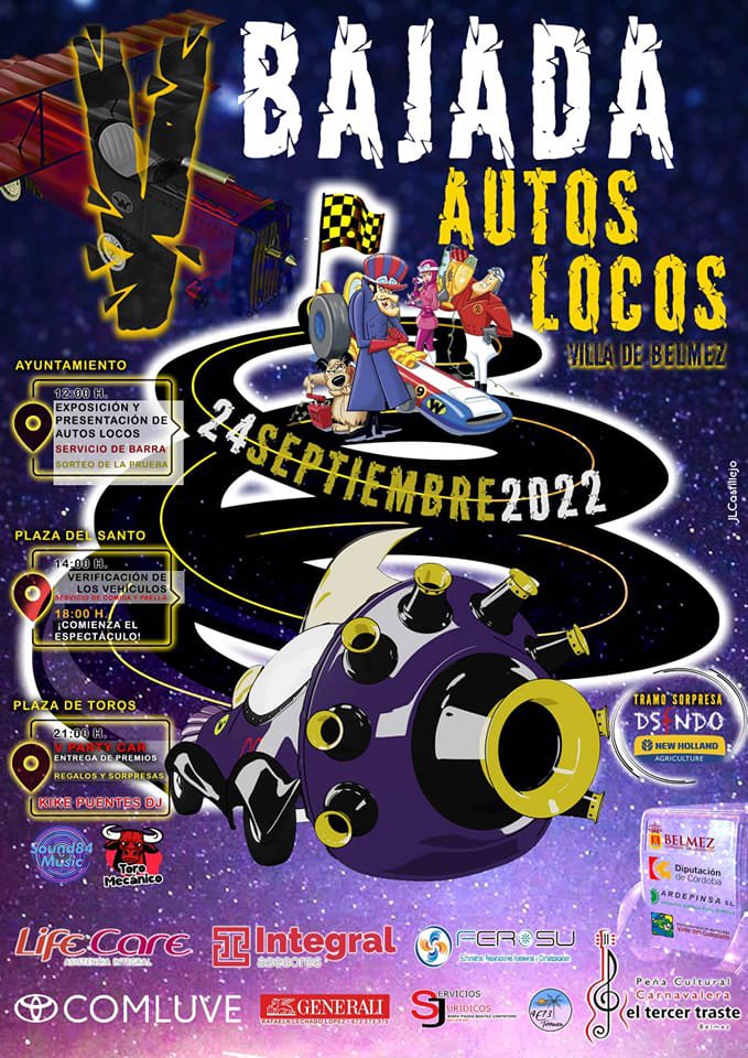 V Bajada de Autos Locos en Belmez 
